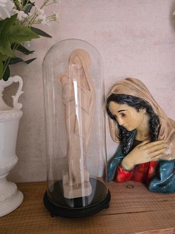 Antiek Beeld Maria met Kind in Stolp nu voor 45 euro beschikbaar voor biedingen