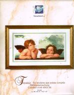 Cado vervaco groot borduurpakket, 2 engelen, Hobby en Vrije tijd, Borduren en Borduurmachines, Ophalen of Verzenden, Nieuw, Handborduren