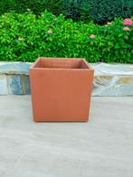 Plantenbak met waterreservoir Deroma terracotta, Tuin en Terras, Bloembakken en Plantenbakken, Ophalen, Kunststof, Minder dan 60 cm