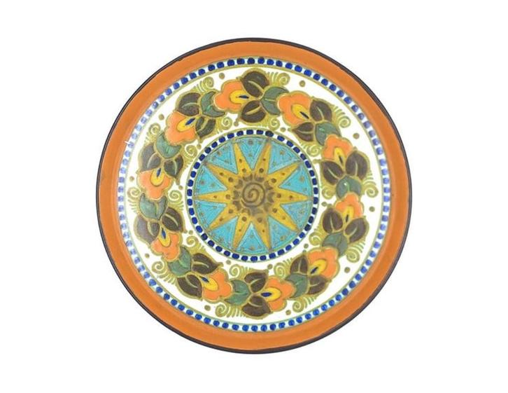 Plateel schaal, Antiek en Kunst, Antiek | Keramiek en Aardewerk, Verzenden