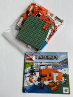 Minecraft lego - nummer 21178, Ophalen of Verzenden, Zo goed als nieuw
