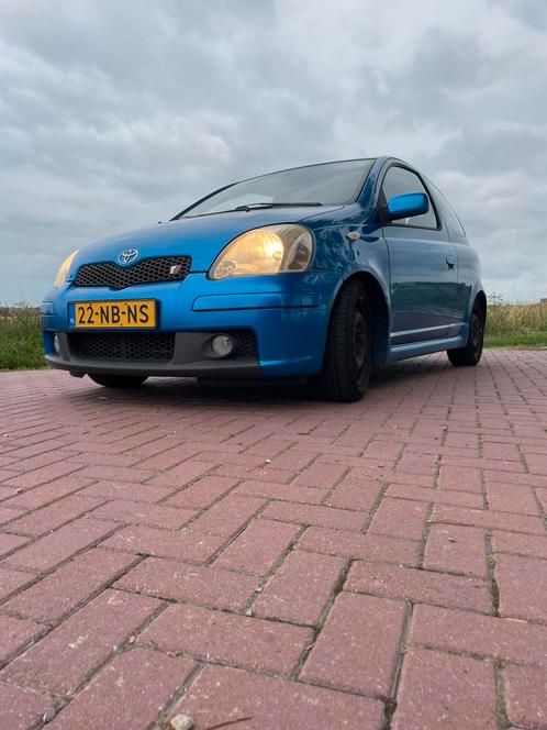 Toyota Yaris 1.5 16V Vvti 3DR T Sport 2003 Blauw, Auto's, Toyota, Particulier, Yaris, Benzine, D, Hatchback, Handgeschakeld, Origineel Nederlands
