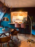 Booglamp „ZUIVER“, Huis en Inrichting, Lampen | Vloerlampen, Ophalen, Zo goed als nieuw, Metaal, Modern