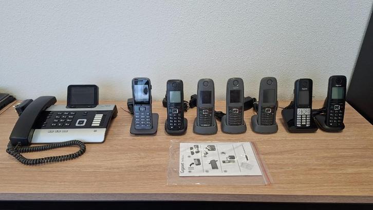Gigaset DX800A VoIP toestel, Gigaset handset, telefoon-set, Telecommunicatie, Vaste telefoons | Niet Draadloos, Gebruikt, Ophalen of Verzenden