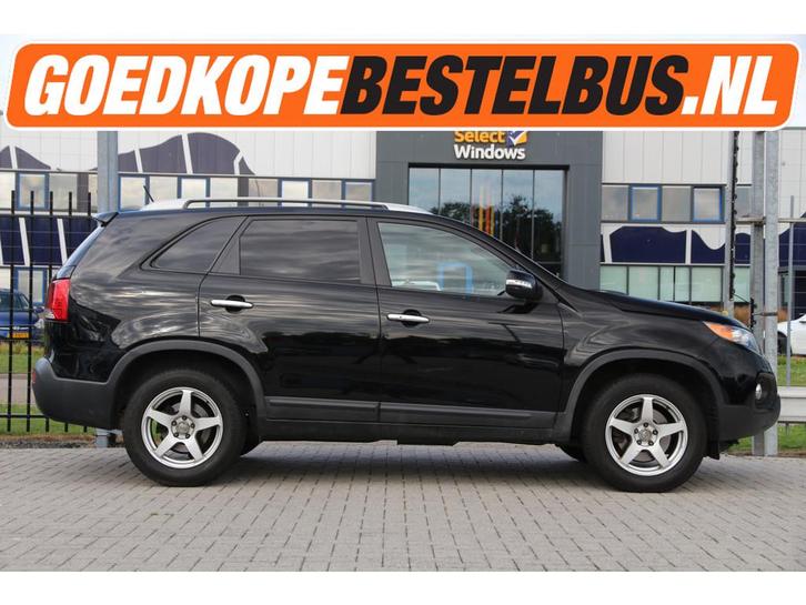 Kia Sorento 2.2 CRDI 200PK * Aut. * Grijs kenteken * APK 03-, Auto's, Bestelauto's, Bedrijf, Te koop, ABS, Airbags, Alarm, Bluetooth