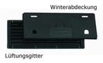 Ventilatierooster 375x150 mm, winterafdekking, kleur zwart, Ophalen, Nieuw