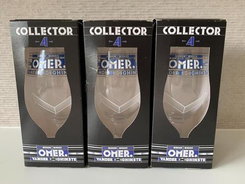 3 mooie Collector glazen Omer glas in 1 koop voor 10 euro!, Verzamelen, Biermerken, Nieuw, Glas of Glazen, Overige merken, Ophalen