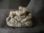 Jef M. Lambeaux -brons beeld liefdespaar (1852), Antiek en Kunst, Antiek | Koper en Brons, Ophalen of Verzenden, Brons