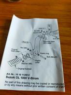Suzuki VStrom 650-1000 Voetsteun verlagingset duo passagier, Ophalen, Nieuw