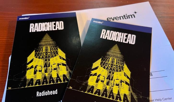 Radiohead Berlijn VIP tickets, Tickets en Kaartjes, Concerten | Pop, Twee personen, December