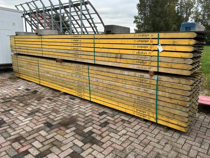 Doka H20 top drager onderslagen 4.15/4.40/6.50/6.70M, Doe-het-zelf en Verbouw, Overige Doe-het-zelf en Verbouw, Gebruikt, Ophalen