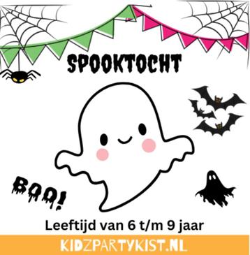 Spooktocht draaiboek speurtocht en spelletjes! beschikbaar voor biedingen