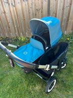 Bugaboo Donkey Duo-  petrol blue (aluminium frame), Kinderen en Baby's, Kinderwagens en Combinaties, Ophalen, Gebruikt, Bugaboo