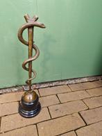 bronzen beeld esculaap arts dokter geneesheer chirurg, Verzenden, Brons