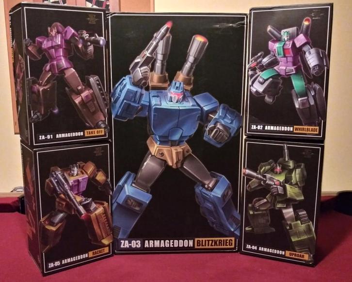 Zeta Toys Armageddon Bruticus - Complete Set!, Verzamelen, Transformers, Zo goed als nieuw, Ophalen of Verzenden