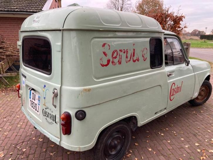 renault 4 F4, Auto's, Oldtimers, Particulier, Renault, Benzine, Stationwagon, Handgeschakeld, Groen, Ophalen
