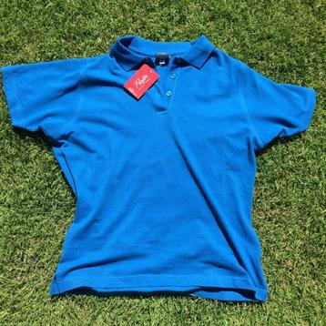 Poloshirt marineblauw Tshirt met blauwe knoopjes maatje S beschikbaar voor biedingen