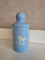 Blauw potje met hobbelpaard, Ophalen of Verzenden, Zo goed als nieuw, Overige typen