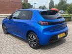 Peugeot 208 1.2 PureTech 100 Allure Navi* Carplay Camera Key, Voorwielaandrijving, 101 pk, Blauw, Leder en Stof