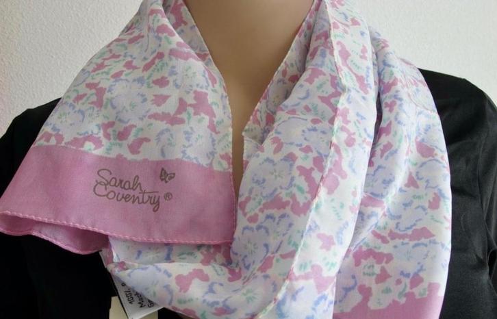 Zeldzame Sarah Coventry sjaal, Kleding | Dames, Mutsen, Sjaals en Handschoenen, Zo goed als nieuw, Sjaal, Verzenden