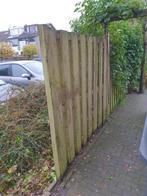 GRATIS Houten Schuttingdeel van Hillhout, Tuin en Terras, Ophalen, Minder dan 3 meter, Hout, 1 tot 2 meter