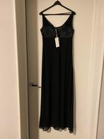 Supermooie nieuwe galajurk Esprit zwart 36 chiffon jurk lang, Galajurk, Zwart, Nieuw, Ophalen of Verzenden