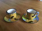 2 Nieuwe Espresso kopjes uit Costa Rica., Ophalen of Verzenden, Nieuw, Overige stijlen, Kop(pen) en/of Schotel(s)