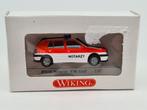 Volkswagen VW Golf noodarts ambulance - Wiking 1/87, Zo goed als nieuw, Auto, Verzenden, Wiking