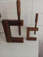 2 Klassieke Houten Lijmtangen, Ophalen of Verzenden