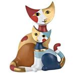 Rosina Wachtmeister tuinbeeld katten, Paola e Daniele,, Verzamelen, Ophalen of Verzenden, Nieuw, Dier