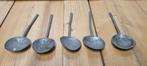 5 tinnen lepels, Antiek en Kunst, Antiek | Tin, Ophalen of Verzenden
