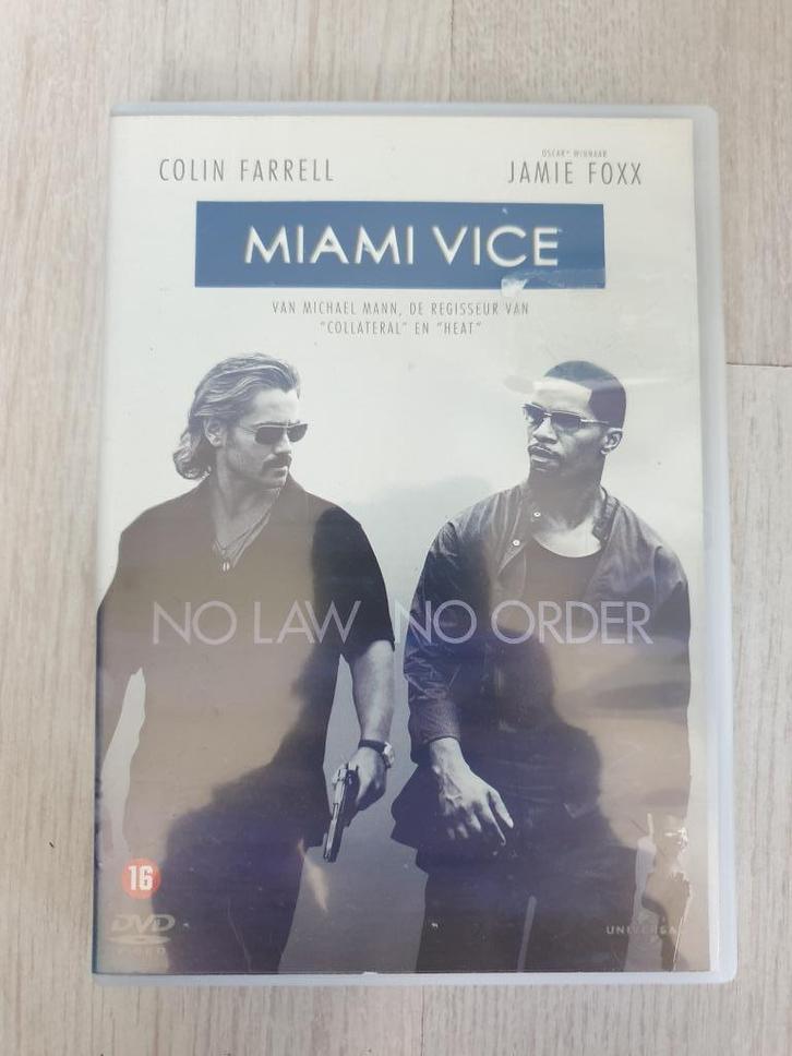 DVD Miami Vice - Colin Farrell/Jamie Foxx, Cd's en Dvd's, Dvd's | Thrillers en Misdaad, Gebruikt, Actiethriller, Vanaf 16 jaar