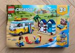 Lego Creator 3-in-1 Beach Camper Van (31138), Kinderen en Baby's, Speelgoed | Duplo en Lego, Ophalen of Verzenden, Zo goed als nieuw