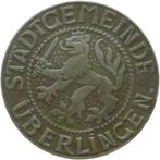 Duitsland notgeld ÜBERLINGEN 10 Pfg. 1917 Funck#553.3 ijzer, Ophalen of Verzenden, Duitsland, Losse munt