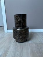 Mooie decoratieve vaas, Zwart, Ophalen of Verzenden, Minder dan 50 cm, Glas