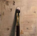 Stillleven met verfkwast (2020), Antiek en Kunst, Kunst | Schilderijen | Klassiek, Ophalen of Verzenden