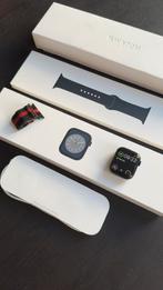 Apple Watch 8 SpaceGrey | 41mm Aluminium GPS Space Grey, Apple Watch ⌚️, Zwart, IOS, Ophalen of Verzenden