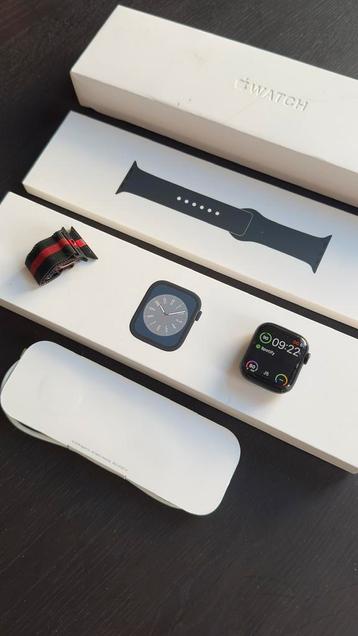 Apple Watch 8 SpaceGrey | 41mm Aluminium GPS Space Grey beschikbaar voor biedingen