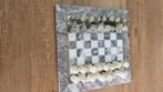 Marmer schaakspel, Hobby en Vrije tijd, Gezelschapsspellen | Bordspellen, Ophalen of Verzenden, Gebruikt