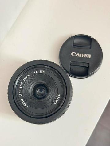 Canon EF-S 24mm f/2.8 STM (met doos) beschikbaar voor biedingen