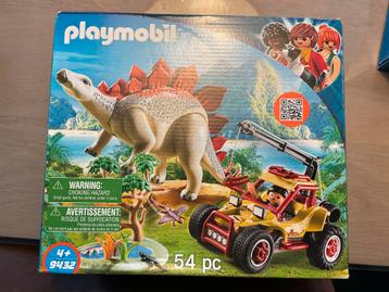 Playmobil Avonturiersbuggy met Stegosaurus 9432 - Compleet! beschikbaar voor biedingen
