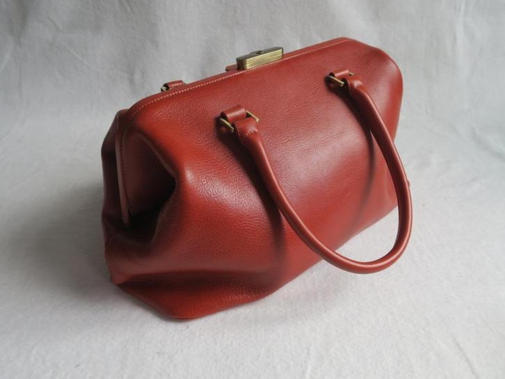 Grote Marc O polo lederen tas (weekend tas), Sieraden, Tassen en Uiterlijk, Tassen | Damestassen, Nieuw, Overige typen, Bruin