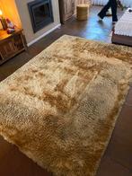 Vloerkleed goud geel, Huis en Inrichting, Stoffering | Tapijten en Kleden, Ophalen, Gebruikt, 200 cm of meer, 200 cm of meer