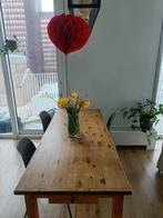 Houten tafel, Huis en Inrichting, Tafels | Eettafels, 50 tot 100 cm, 150 tot 200 cm, Gebruikt, Rechthoekig