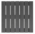 15 m² = 60 stuks composiet terrastegel 50 x 50 cm Elephant, Tuin en Terras, Ophalen, 10 m² of meer, Terrastegels, Composiet
