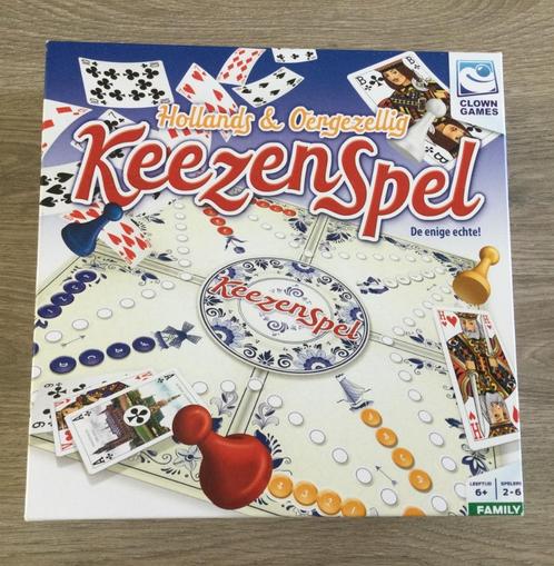 Keezen spel 2, Hobby en Vrije tijd, Gezelschapsspellen | Bordspellen, Zo goed als nieuw, Een of twee spelers, Drie of vier spelers