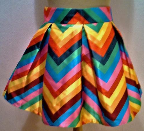 Apart Ibiza/festival regenboog rokje van Nevada Love! S, Kleding | Dames, Rokken, Zo goed als nieuw, Maat 38/40 (M), Groen, Boven de knie