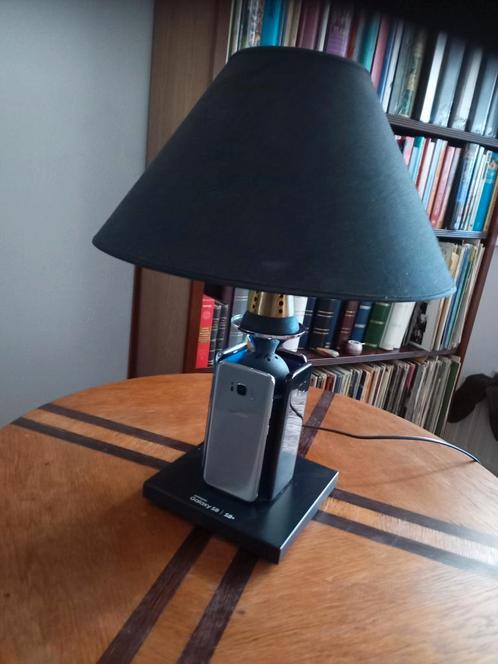 Unica vintage retro Art Deco stijl tafellamp., Huis en Inrichting, Lampen | Tafellampen, Zo goed als nieuw, Minder dan 50 cm, Ophalen of Verzenden