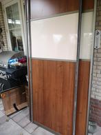 Schuifdeuren Avance met Houten Panelen  en glas, Doe-het-zelf en Verbouw, Deuren en Horren, Binnendeur, Ophalen of Verzenden, Glas