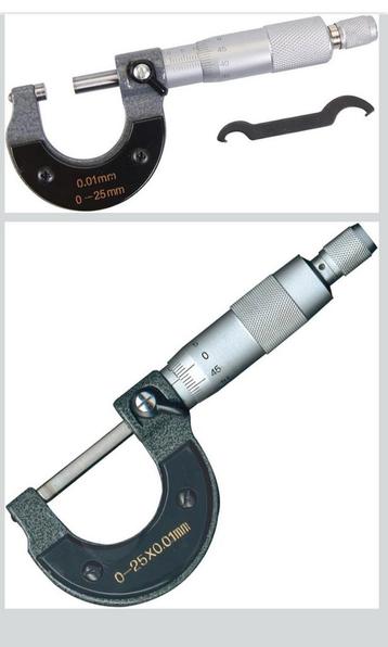 Silverline Externe Micrometer 0-25mm beschikbaar voor biedingen